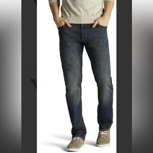 Lee Mens Big & Tall Performance Series Extreme Motion Straight Fit Jeans 54x30